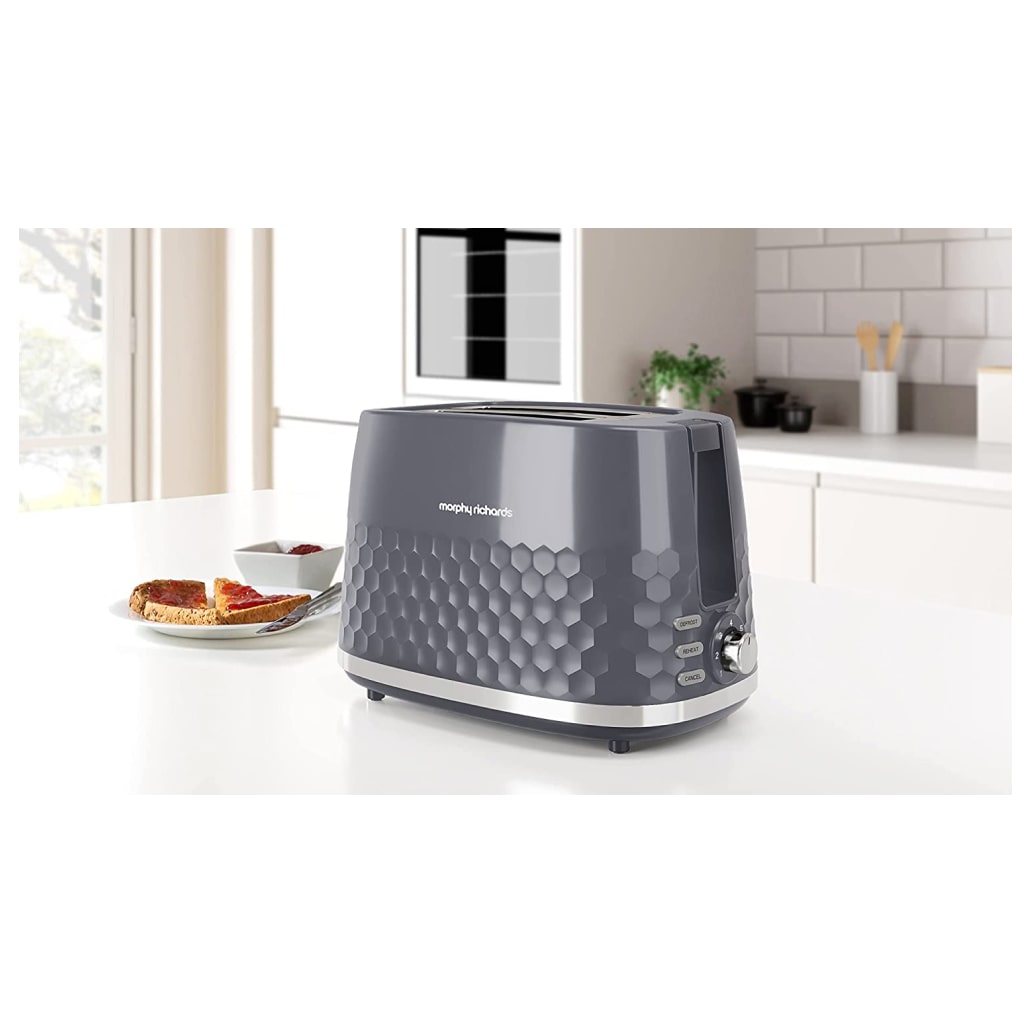 Morphy Richards 220033 Hive 2 Slice Toaster Grey Sharaf Electro Store
